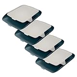 Leitz A4 Briefkorb mit Organiser, 4er Pack, Samtgrau, Cosy-Serie, 52590089