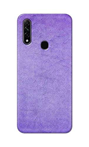 Image of Plain Purple Hard Back Case Cover for Oppo A31 (2020) / Oppo A8 Back Cover -(J5) VNS2226