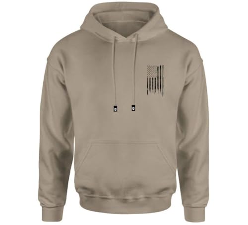 Howitzer Style Men's Hoodie God and Country Military Grunt MFG2