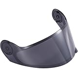 FUKUSEI バイク用ヘルメットシールドFF868用 UVカット ハードコート加工済 クリア/スモーク/シルバー/レインボー (スモーク)