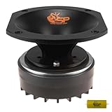 KIT SET PER SP AUDIO SP DRIVER 49, 1 driver a compressione con tromba da 15,5 x 13,5 cm, da 100 watt rms 200 watt max, 8 ohm, 105 db spl, bobina da 1,75", 1 pezzo + condensatore omaggio