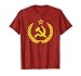 Hammer and Sickle Star CCCP Soviet Union Red T-Shirt