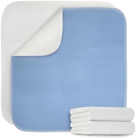 Alèses De Lit Pour Incontinence - MOTHINESSTO - Bleu - 35,4 X 47,2