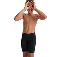 Speedo Boy's Eco Endurance+ Jammer, Black, 7-8 Years