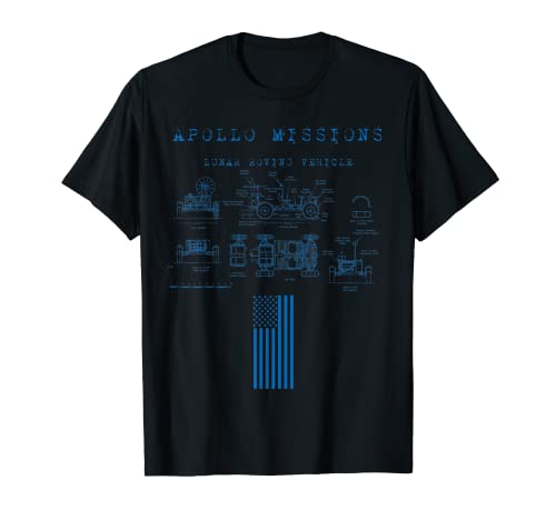 Apolo - Idea de regalo para vehículo Lunar Rover (11 lunar) Camiseta