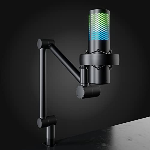 Mikrofonarm DOCKIN Premium – 360° drehbar für verschiedene Mikrofone