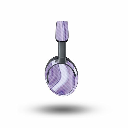 Image of MightySkins Carbon Fiber Skin Compatible with Bose QuietComfort Ultra - Lavendar Acrylic | Protective, Durable Textured Carbon Fiber Finish | Easy to Apply