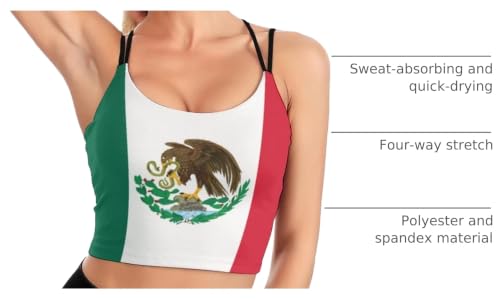 Image of Yoga top Women's Cheerleading Uniform Gym Outfit Running Crop Tops Yoga Shirts Casual Tank Top