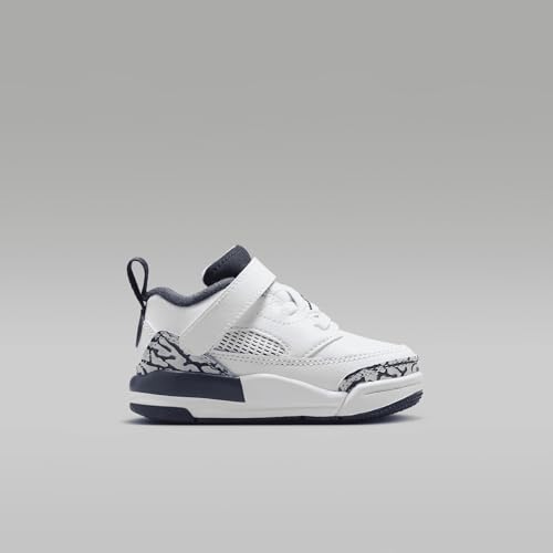 Jordan Spizike Low Baby/Toddler Shoes (FQ3952-104, White/Pure Platinum/Obsidian) Size 103