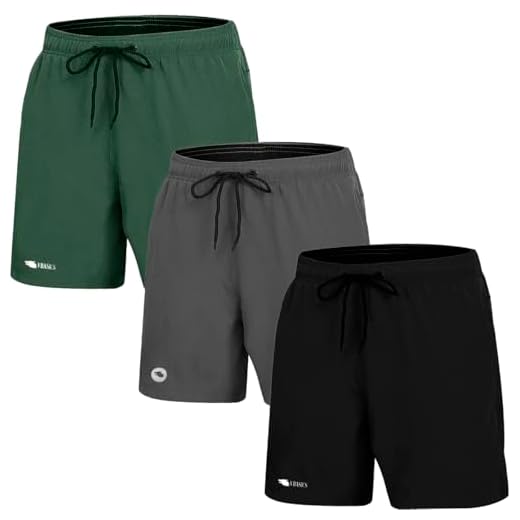 Kit 3 Shorts Bermuda Masculina Liso Academia Tactel (1 Preto 1 Chumbo 1 Verde, M)