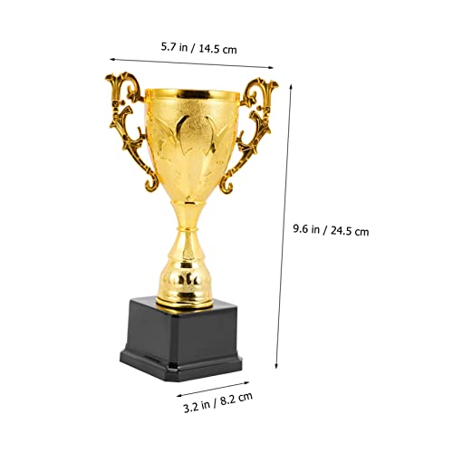 Gadpiparty 4 Pçs Troféus Troféus De Plástico Troféu De Futebol Mini Troféus Troféu Copos Cerimônia D