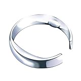 SeniorMar Anti-Schnarchring Magnetfeldtherapie Akupressurbehandlung gegen Schnarchgerät Schnarchstopper Fingerring Schlafmittel
