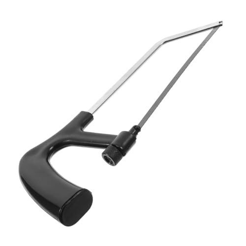 KITANDOVE 1 Juego Mini De Mano De Arco De Madera De Arco Para Procesamiento De Carpintería Arco De Herramienta Manual Para Trabajar La Madera El Plastico Black