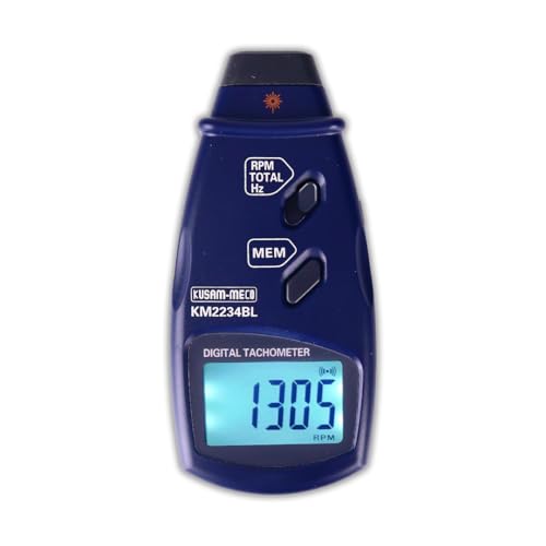 Kusam Meco 2234 BL Non-contact Laser Beam Digital Tachometer| Easy To Operate| 1 Year Warranty