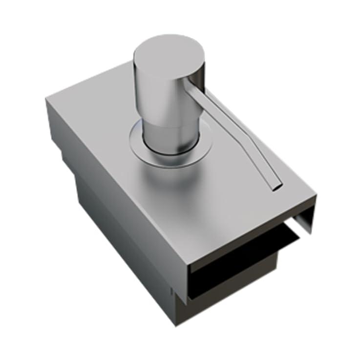 Dispenser de detergente Slim CALHA ÚMIDA con dosador integrado para organización de cocina