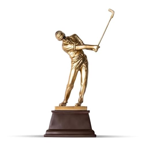 Gold League Champion Golf Trophy