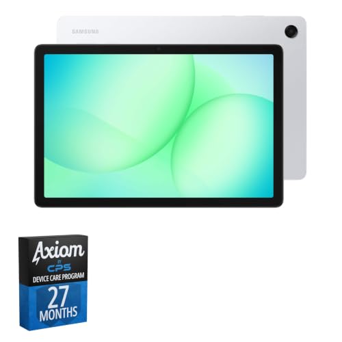 Image of Samsung Galaxy Tab A11+ 11 inch Tablet, 256GB, Silver + 27-Month Axiom Care
