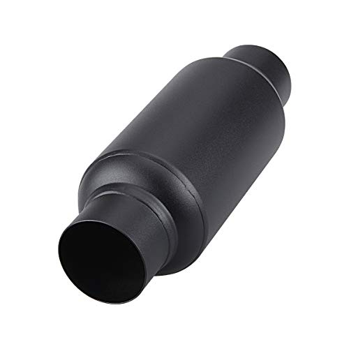 Image of LCGP 2.5'' Inlet & 2.5 inch Outlet, Universal Resonator, 11.5'' Overall Length Stainless Steel Muffler /Weld On