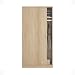 Habitdesign MAX019F - Armario Dos Puertas correderas, Color Roble Canadian, Medidas: 100x200x50...