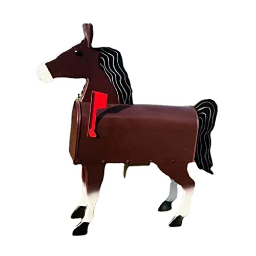 LIBOOI Cassetta postale con animali, cassetta