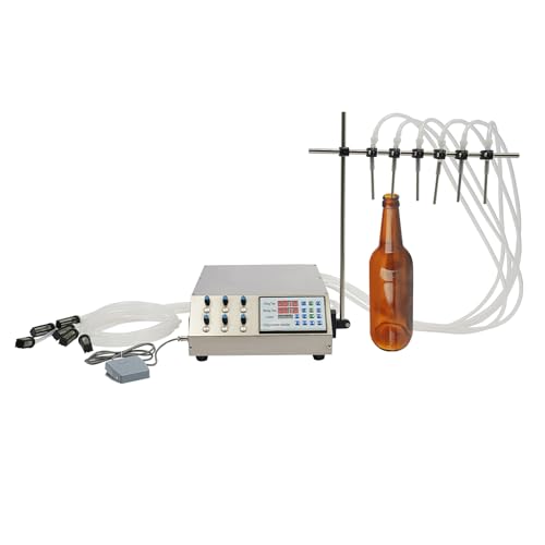 300W Semi-Automatic Liquid Filling Filling Machine 0.79Gal/Min, 110V 60HZ 6