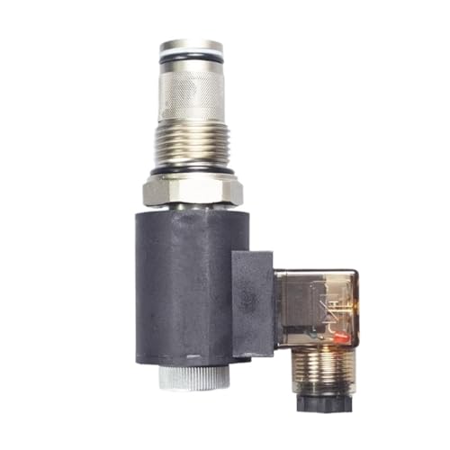Vanne électromagnétique DHF12-220 robuste pour hydraulique 12V - 3