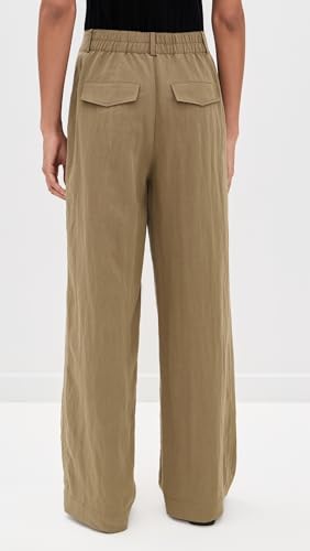 Vince Women's Mid Rise Relaxed Wide Leg Pants3