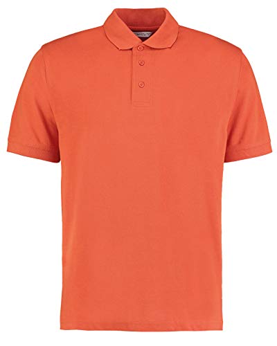 Polo klassic unisexe pour le quotidien et le sport orange XL