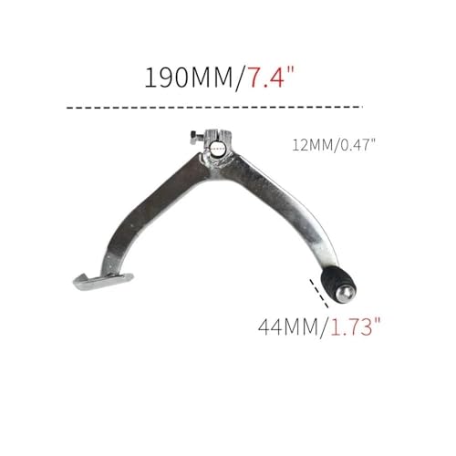 Accessoires universels moto : repose-pieds pliant de levier de vitesse