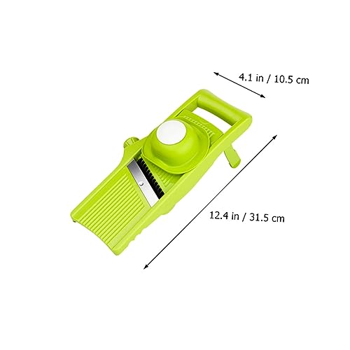 Cortadora y ralladora multifuncional de verduras INOOMP verde miniatura 6