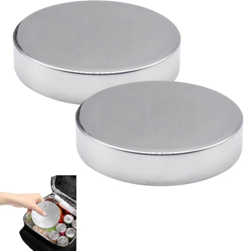 Ambety 4個 保冷剤 倍速凍結 & 驚異の保冷力 最高な冷却用品 ステンレス製アイス保冷剤 長持ち 繰り返し使用可 ちょうほうけい (2個,B)