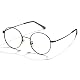 Blaulichtfilter-Brille Cyxus mit Rundfassung für PC, TV und Tablet