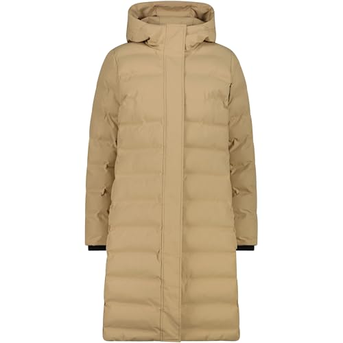 Chaqueta para mujer con capucha ligera que evita el frío sin abultar