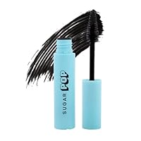 SUGAR POP Volumizing Mascara – 01 Black (Intense Black Pigment) l Adds Definition, Volumizes and Lengthens Lashes, Smudge Proof, Quick Drying, Long Lasting l Lash Defining Mascara with Ergonomically Designed Wand for Women l 9 ml