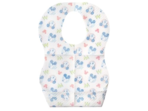 Lulabi Mickeysimply - Juego de 20 baberos desechables – 700 g