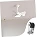 Veemoon Light Stand Pulley Large Rod Fixing Clip Ceiling Fan Mounting Tool for Retractable Wall Lamp Easy Installati