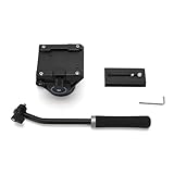 Fesjoy Pan Panoramic Fluid Tripod Head with Damping Knob for Precise FramingPhotography, Professional Video Fluid Head for Camcorders, 713g Camera Tripod Filming Scenarios