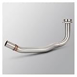 Silencieux de tuyau d'échappement Réduit la perte de puissance, réduit le bruit d'échappement du moteur et améliore le confort de conduite