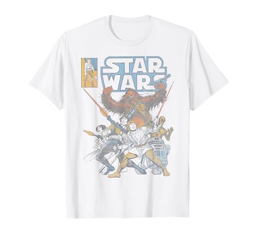 Star Wars Comic Style t-shirt anti-déformation et confortable pour le quotidien