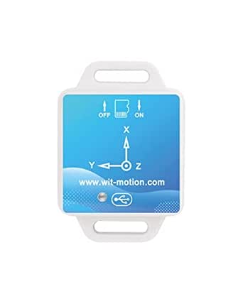 【9-Axis Offline Accelerometer Data Logger】 WT901SDCL High-Precision Gyroscope+Angle (XY 0.05° Accuracy)+Magnetometer with Kalman Filtering, MPU9250 200Hz Inclinometer Sensor with 16G SD Card