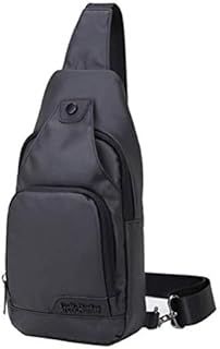 Arctic Hunter Mens Waterproof Cross body Bag Cycling Shoulder Backpack black Messenger Chest Bag