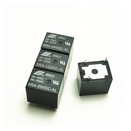 Relés de potencia contra sobrecargas SRA 24V de 4 pines para proteger placas IoT 3