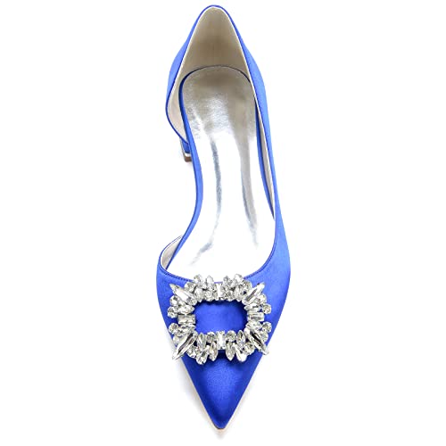 Pointed Toe Wedding Flats Rehearsal Dinner Heels Bridal Shower Footwear3