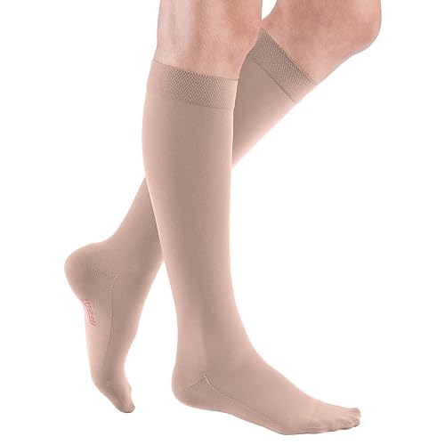 mediven comfort CCL2 AD Kompressionsstrümpfe kurz (34-38 cm) IV cashmere