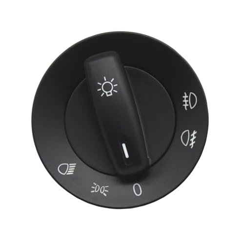 Interruptor Faro Coche con Perilla Antiniebla Precisa para VW Golf V y EOS