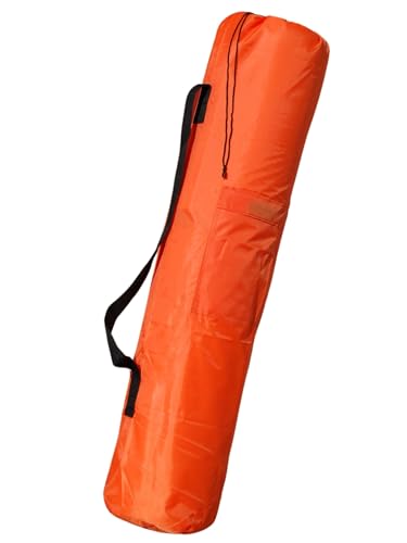 MYSUPOT 40"x7"x7" (Orange, M) Replacement Bag for Folding Camping Chair, Camp Chairs, Hammock, Yoga Mat, Beach Chair, Umbrella, Tent Bag 420D Oxford Polyester Fabric w/Side Pockets