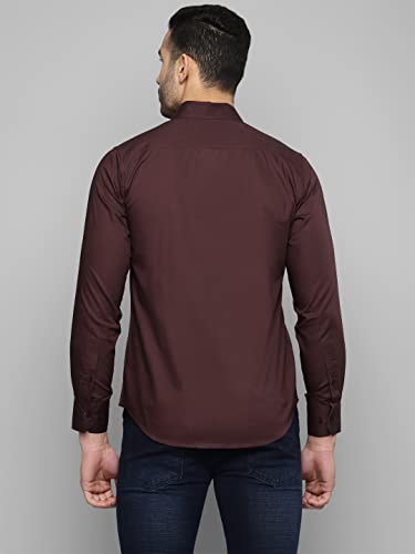 Image of Allen Cooper Solid Shirts for Men - 100% Cotton Comfort Fit Casual and Formal Shirt - Breathable, Soft, Classic Style (Multiple Colors)