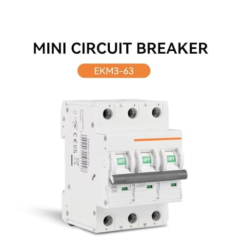 Disjoncteur AC MCB contre les courts-circuits du tableau 3P