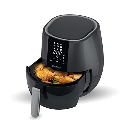 Rosmarino 3.5L Infinity Pro Heißluftfritteuse Airfryer: Gesünderes Kochen, 9 Programme, Einfach zu Reinigen | Elektrogrill, Backofen, Mikrowelle