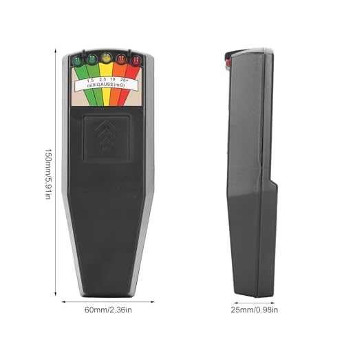 Medidor EMF Detector de Campo Electromagnético LED miniatura 4